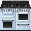 Smeg - Kuchnia wolnost, 110cm, Victoria, p.Nieb Victoria Tr4110Az Jasny Niebieski.