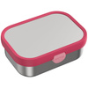 Lunchbox stalowy dla dzieci Mepal Campus 750 ml z wkładem bento, Cool Pink