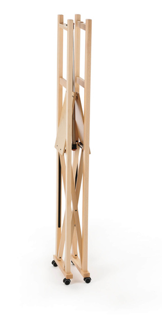 Arredamenti Elios Stojak na ubrania - 37 x 78 cm, Brązowy