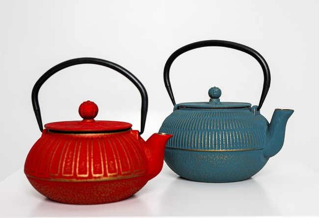 Czajnik żeliwny z zaparzaczem 0,6 l, Zest for Life