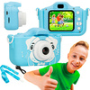 Extralink Kids Camera H28 Single Niebieski - Aparat Cyfrowy - 1080p 30fps, Wyświetlacz 2.0"