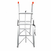 Drabina przegubowa Extralink LAD03TA, aluminiowa, 3x2 stopnie, 1,23 m