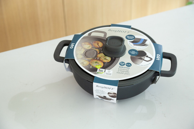 Patelnia Sauté Pan Non-Stick Z Dwoma Uchwytami 28 Cm Stone+, 4,7 L - Berghoff