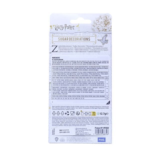 Pme jadalne toppery na babeczki z motywem Harry Potter