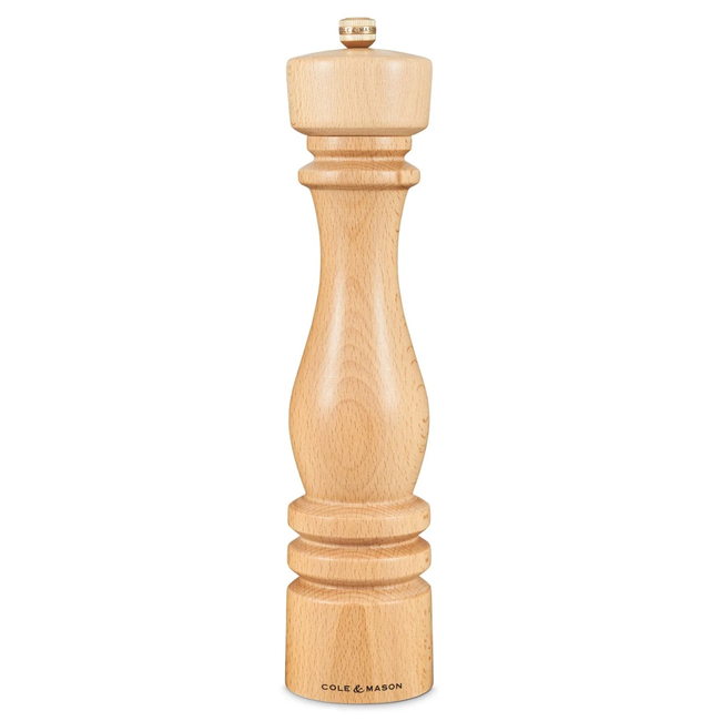 Młynek do soli London natural beech 30 cm - Cole&Mason