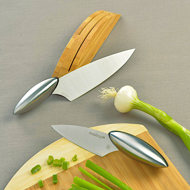 Zestaw 2 Stalowych Noży Do Szatkowania