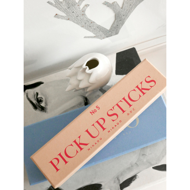 Gra bierki Printworks Classic Pick up sticks, 41 drewnianych patyczków