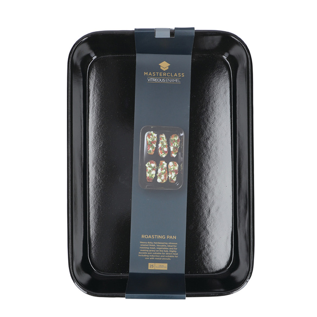 Brytfanna emaliowana 40x28x7,5 cm - Masterclass