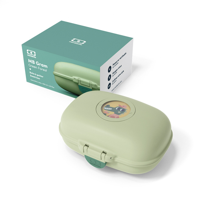 Monbento Gram Lunchbox Dla Dzieci 0,6 L Green Forest