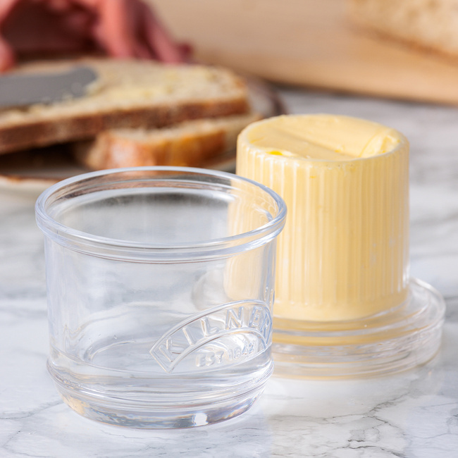 Maselniczka szklana Glass Butter Crock - Kilner