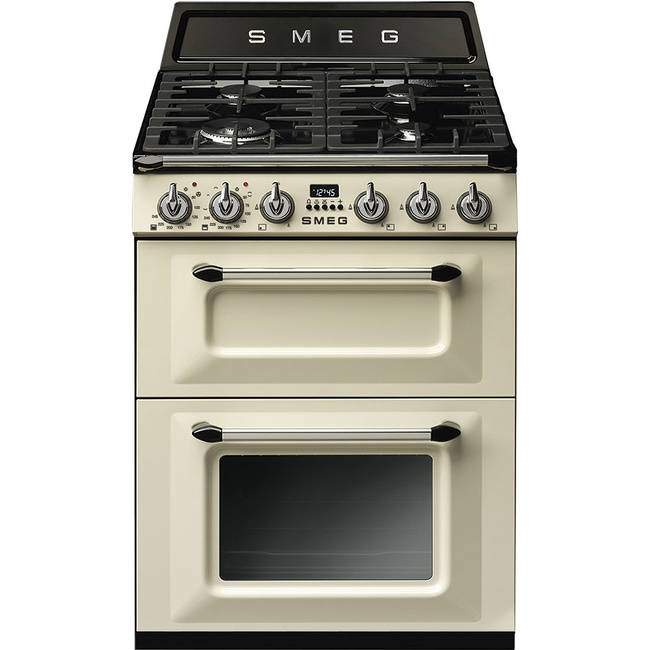 Smeg - Kuchnia Wolnost., 60cm, Victoria, Krem. Victoria TR62P Kremowy