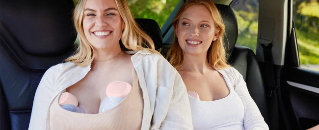 Momcozy S9 Pro Podwójny Różowy | Laktator | 180ml