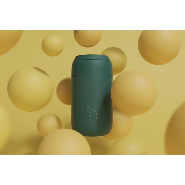 termiczne kubki do kawy 340 ml zielony Chilly's
