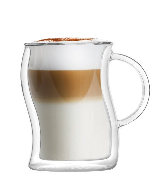 Szklanka Do Piwa, Kawy Z Podwójną Ścianką Bolla 500 Ml 8740 - Vialli Design