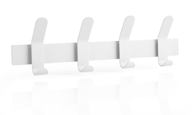 Wieszak ścienny A-Rack Black White 10582