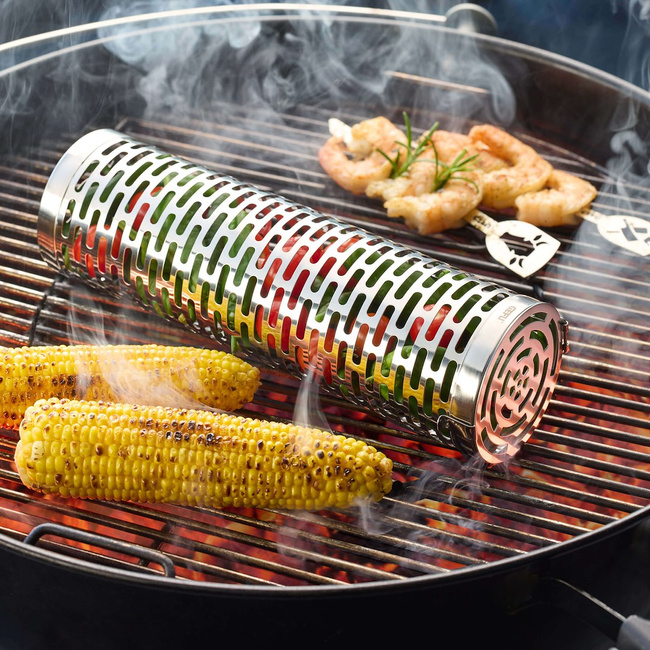 Bbq Obrotowy kosz do grillowania Deluxe - 30.5 cm - Gefu