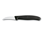 Nóż do obierania Victorinox Swiss Classic 6.7503, zakrzywione ostrze 6 cm, czarny