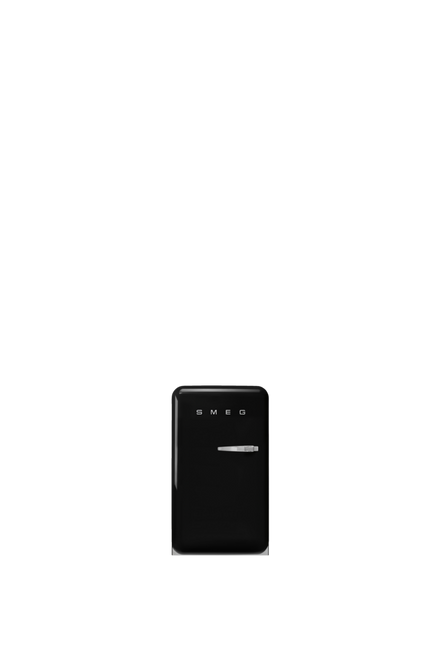 Smeg - Chłodziarko-zamrażarka, czarny 50'S STYLE FAB10LBL6 Czarny