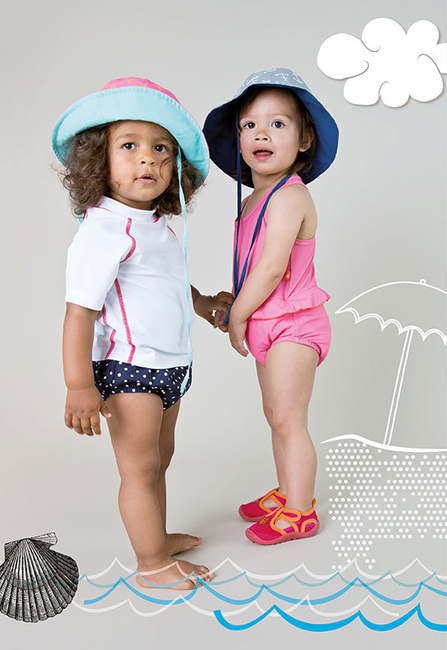 Majteczki do pływania z wkładką chłonną UV 50+ Polka Dots - Lassig
