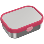 Lunchbox stalowy dla dzieci Mepal Campus 750 ml z wkładem bento, Cool Pink
