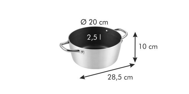 Garnek Grandchef ø 20 cm, 2,5 l - Tescoma