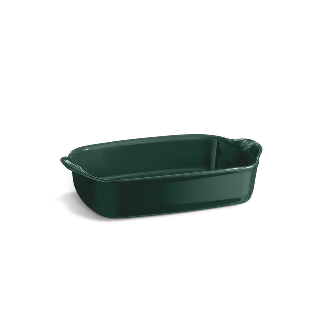 prostokątne naczynia do zapiekania 30x19 cm Emile Henry cedrowy/zielony
