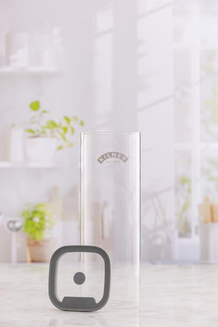 Słoik Kilner Fresh Storage 2 l, kwadratowy, z zaworem próżniowym