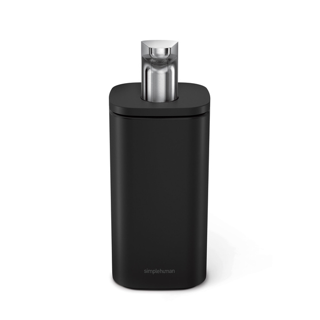 Dozownik Do Mydła Z Pompką 295 Ml - Czarny Mat - Simplehuman