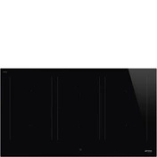 Smeg - Płyta Kuchenna Universal Sim3964D Czarne Szkło