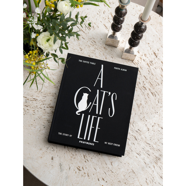 Album na zdjęcia kota Printworks A Cat's Life XL, czarny, 60 stron