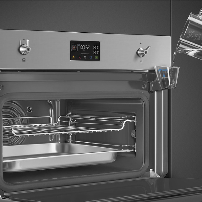 Smeg - Urządz. Kompak., Steam100, Classica Classica So4302S3X Stal Nierdzewna.