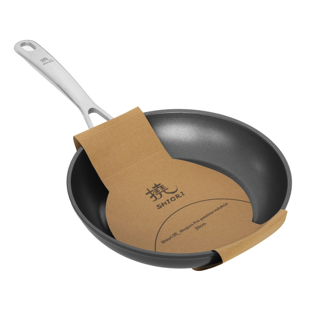 Shiori - Aluguss Pro patelnia z powłoką ceramiczną indukcja 20 cm