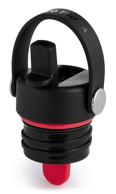 Butelka 21oz Standard Mouth Flex Strawcap Black - Hydro Flask