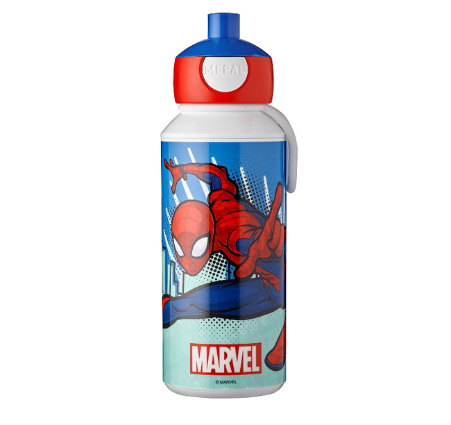 Bidon dla dzieci pop-up Campus 400ml Spiderman - Mepal