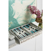Reverra - Backgammon - Szaro/Zielony - Printworks