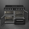 Smeg - Kuchnia wolnost, 110cm, Victoria, czarny Tr4110ibl2 Victoria
