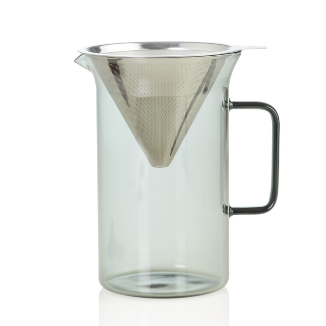 Zaparzacz przelewowy impact, szary 600ml - Adhoc