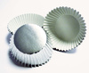 Pme metaliczne mini papilotki na muffinki (45 sztuk) srebrny