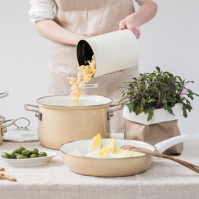 Garnek wysoki 20cm 3,5l Cappuccino - Riess