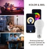 Żarówka LED Extralink Smartlife E27 A70, Wi-Fi, barwa od 2700 do 6500 K, 1055 lm