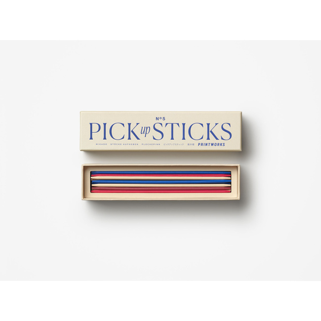 Gra zręcznościowa bierki Printworks Pick Up Sticks Classic, 41 bambusowych patyczków