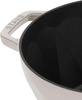 Garnek żeliwny Staub La Cocotte Diament 22 cm, 2,8 l, truflowy