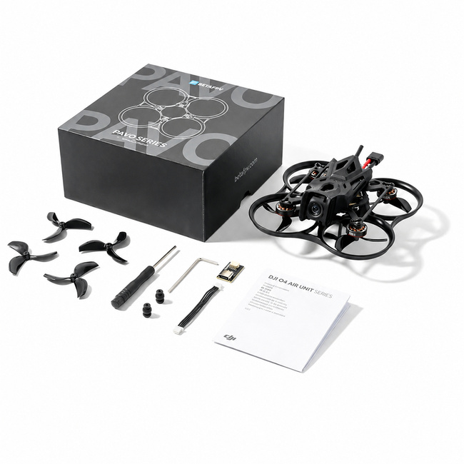 Dron FPV BetaFPV Pavo Pico II O4 ELRS 2.4G, cinewhoop 80 mm do nagrań 4K