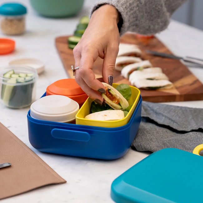 Lunchbox dla dzieci Rikko Midnight Lagoon Lion - Amuse