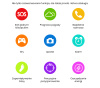 EXTRALINK Lifestyle Kids Y92 Smartwatch dla dzieci z WiFi i GPS dziecięcy zegarek cyfrowy