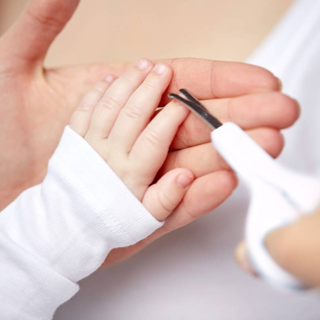 Zestaw do pielęgnacji paznokci dla dzieci i niemowląt Bc- 40 Alecto