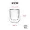 Szklanki do kawy cortado z podwójną ścianką 135 ml - La Cafetiere