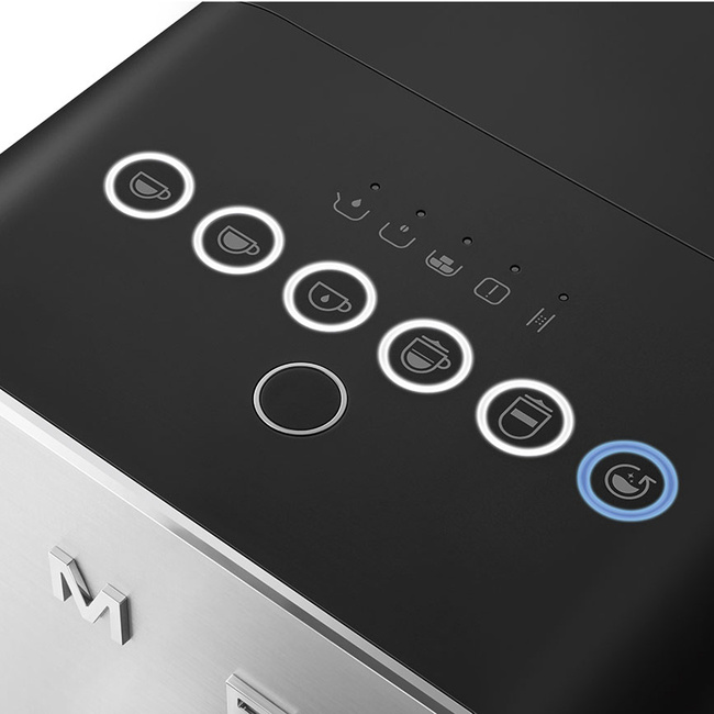 Smeg - automatyczny ekspres do kawy Collezione Bcc13Blmeu czarny (mat)