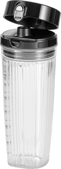 Zwilling Enfinigy Bidon Do Blendera Z Pokrywką Próżniową 550 Ml Czarny