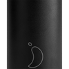 Termiczny kubek 2w1 ze słomką | 750ml | Czarny series 2 - Chillys bottles